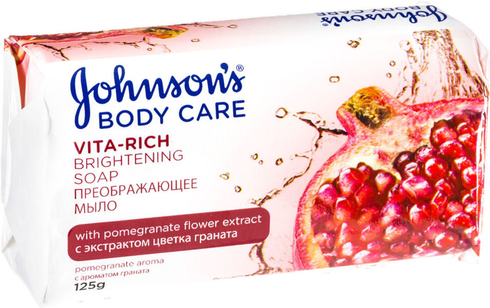 Мыло Johnsons Body Care Vita-Rich Преображающее с экстрактом цветка граната 125г
