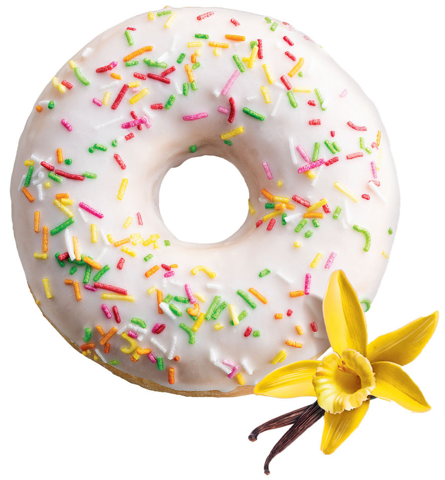 Донат Bakerton Ваниль глазированный 58г