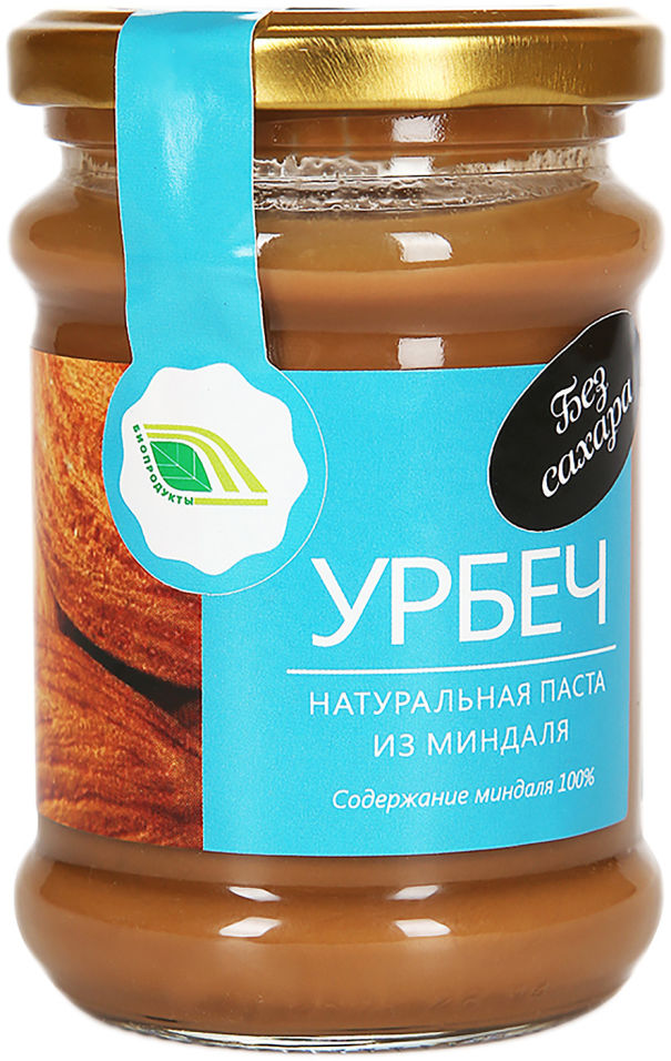 Паста Урбеч Биопродукты из миндаля 280г