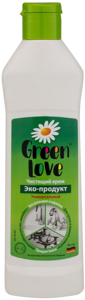 Крем чистящий Green Love Универсальный Эко-продукт 330г 55₽