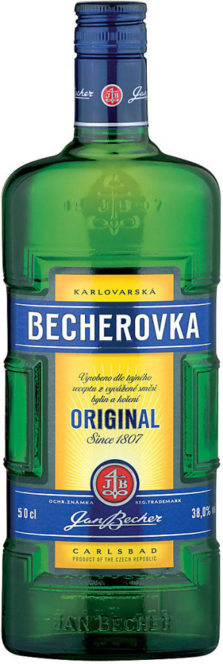 Отзывы о Ликере Becherovka 38% 0.5л
