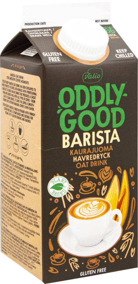 Отзывы о Напитке овсяном Valio Barista Oddl Ygood 750л Отзывы о Напитке овсяном Valio Barista Oddl Ygood 750л