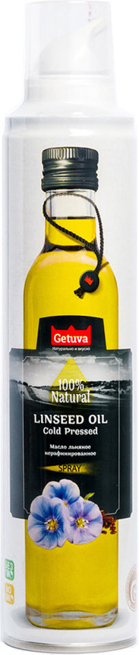 Масло льняное Getuva 250мл
