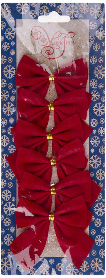 Украшение новогоднее Magic Time Бант 39₽
