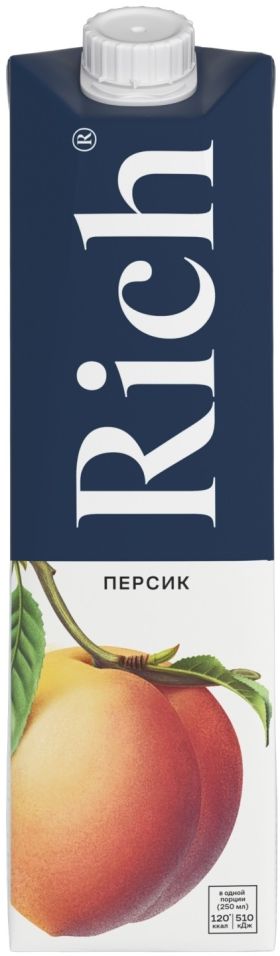 Нектар Rich Персик 1л Нектар Rich Персик 1л