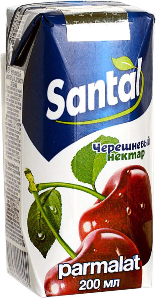 Нектар Santal Черешневый 200мл Нектар Santal Черешневый 200мл
