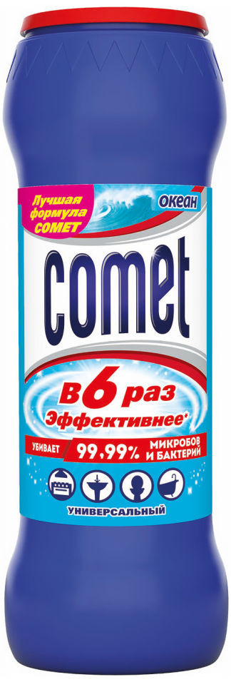 Порошок чистящий Comet Океан 475г 76₽