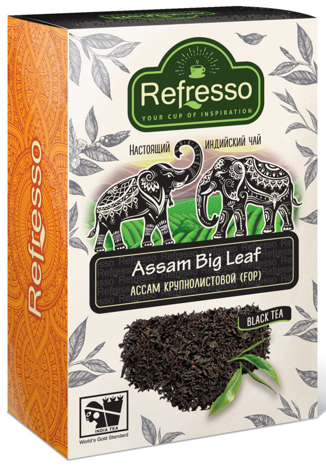 Чай черный Refresso крупнолистовой 100г