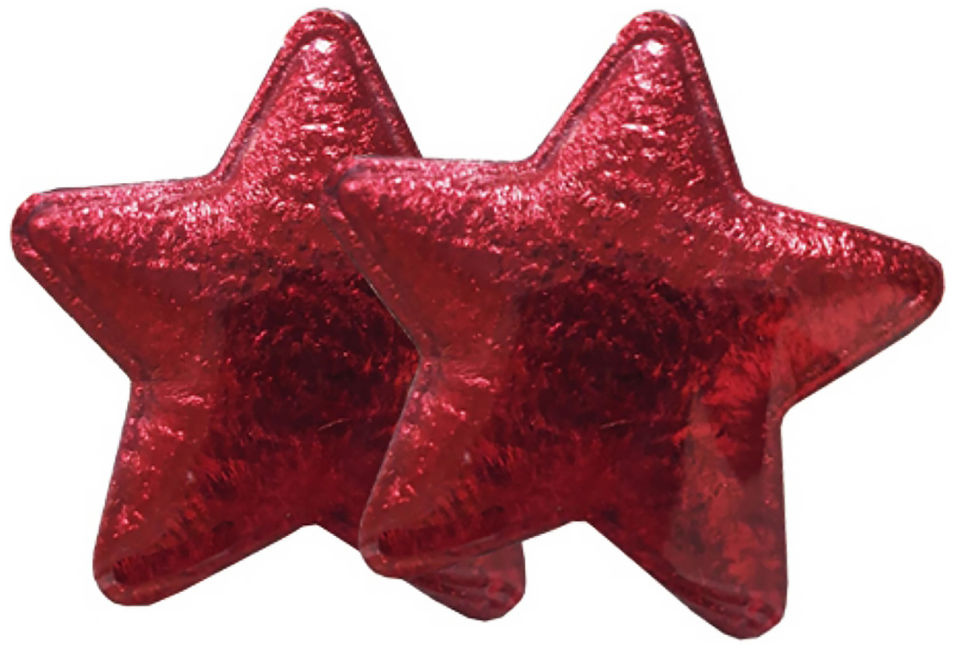 Украшение декоративное Magic Pack Красные звезды 2шт