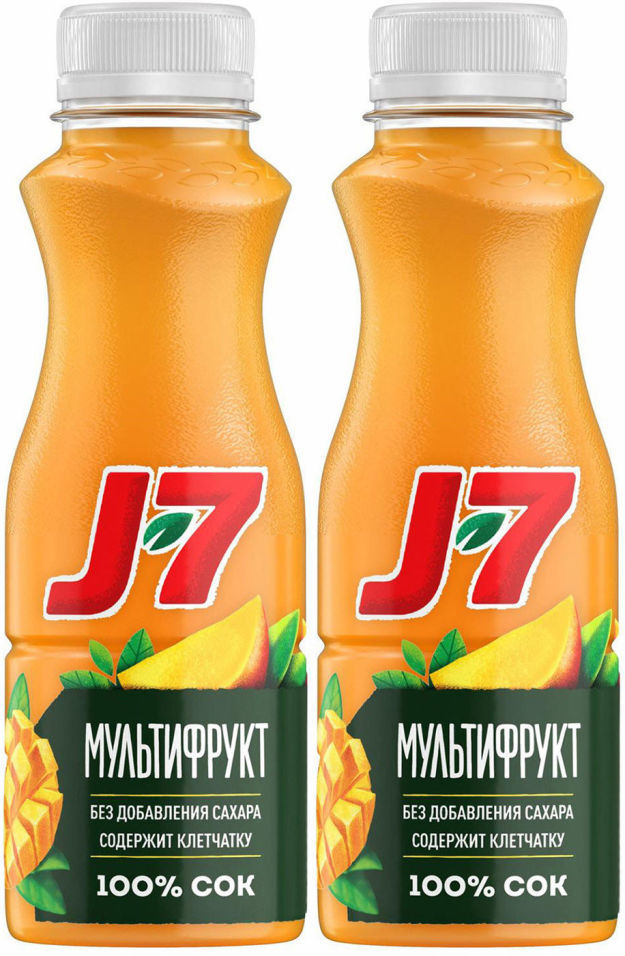 Сок J-7 Мультифрукт 300мл (упаковка 2 шт.)