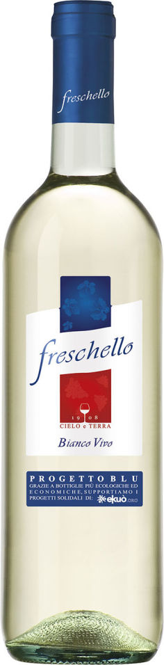 Отзывы о Вине Freschello Bianco белом полусухом 10.5% 0.75л