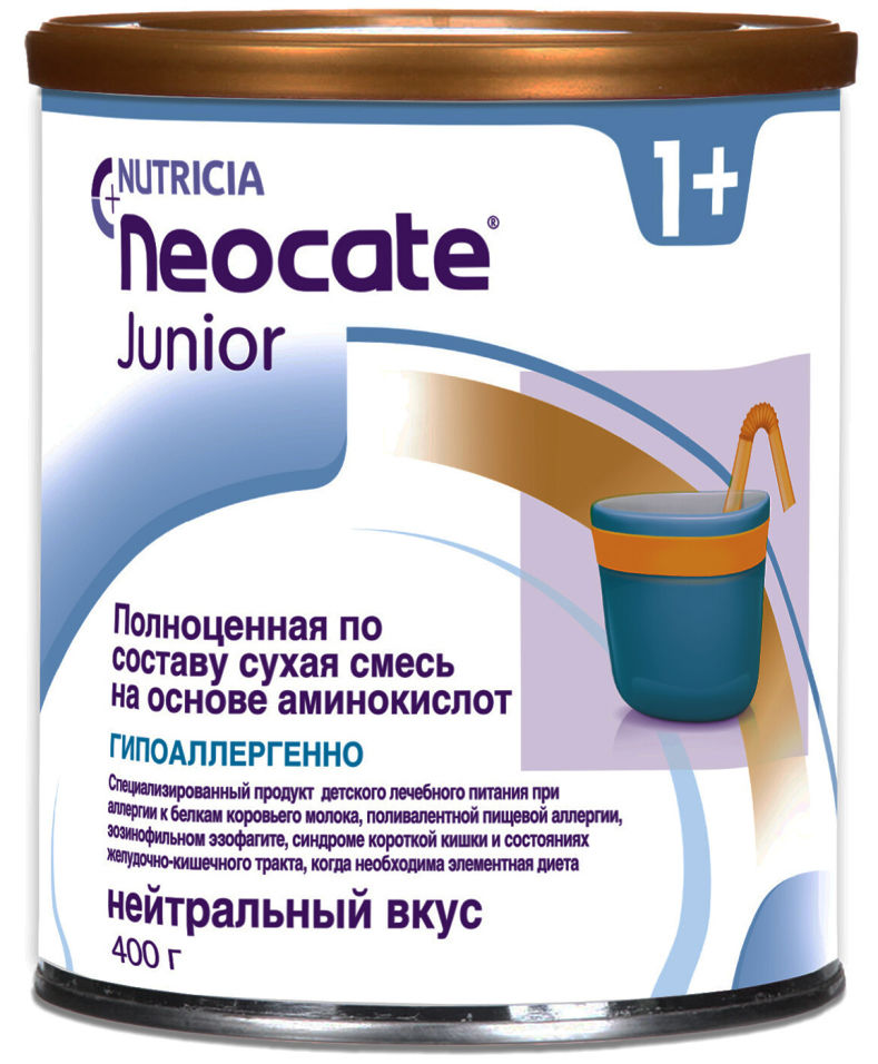 Смесь Neocate Junior на основе аминокислот 400г