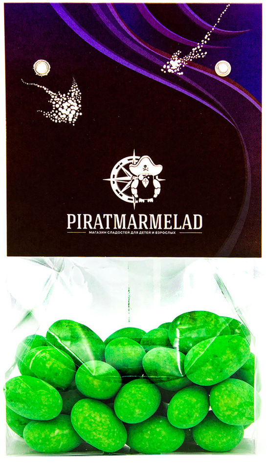 Драже Pirat Marmelad Миндаль в белой трюфельной массе со вкусом лимона 200г