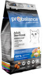 Сухой корм для стерилизованных кошек Probalance с курицей 1.8кг Сухой корм для стерилизованных кошек Probalance с курицей 1.8кг