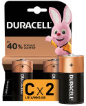 Батарейки Duracell С LR14 1.5V 2шт Батарейки Duracell С LR14 1.5V 2шт