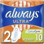 Прокладки Always Ultra Normal 10шт Прокладки Always Ultra Normal 10шт