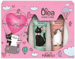 Подарочный набор Olea Hand Care Cats Крем для рук Комплексный 30мл + Крем для рук Увлажняющий 30мл + Крем для рук Питательный 30мл в ассортименте