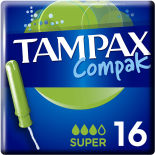 Тампоны Tampax Compak Super 16шт