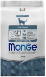 Сухой корм для стерилизованных кошек Monge SL Sterilised Monoprotein с форелью 400г