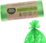 Биопакеты для мусора Master Fresh биоразлагаемые салатовые 35л 30шт