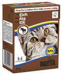 Корм для кошек Bozita Elk кусочки в желе с мясом лося 370г Корм для кошек Bozita Elk кусочки в желе с мясом лося 370г