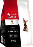 Сухой корм для собак Royal Farm Индейка для супер мелких пород 500г Сухой корм для собак Royal Farm Индейка для супер мелких пород 500г