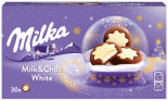 Печенье Milka Milk and choc white в шоколадной глазури 187г