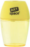 Точилка для карандашей ArtSpace 1 отверстие с контейнером в ассортименте