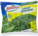 Шпинат Hortex размельченный быстрозамороженный 400г Шпинат Hortex размельченный быстрозамороженный 400г