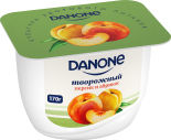 Продукт творожный Danone Персик и абрикос 3.6% 170г Продукт творожный Danone Персик и абрикос 3.6% 170г