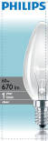 Лампа накаливания Philips Stan E14 60Вт