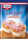 Глазурь Dr.Oetker сахарная розовая 100г Глазурь Dr.Oetker сахарная розовая 100г