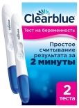 Тест Clearblue для определения беременности 2шт