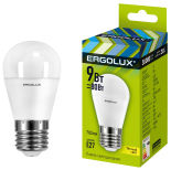 Лампа светодиодная Ergolux LED E27 9Вт