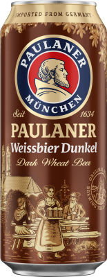 Пиво Paulaner Hefe-Weissbier Dunkel 5.3% 0.5л