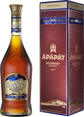Коньяк Арарат Ахтамар 10 лет 40% 0.5л п/у