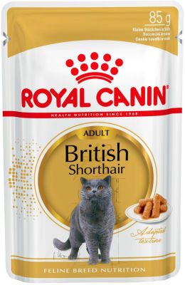 Корм для кошек Royal Canin British Shorthair Мясо в соусе 85г