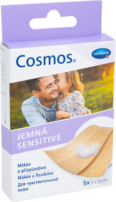 Пластырь Cosmos для чувствительной кожи 5шт