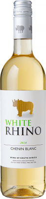 Вино Rhino white Chenin blanc белое полусухое 13% 0.75л