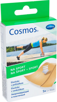 Пластырь Cosmos Sport эластичный 5шт