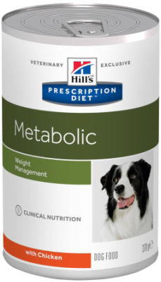 Влажный корм для собак Hills Prescription Diet Metabolic для снижения и контроля веса с курицей 370г