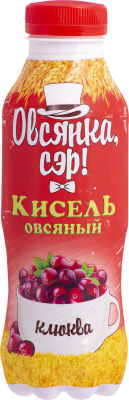 Кисель Овсянка Сэр! овсяный с клюквой 410мл