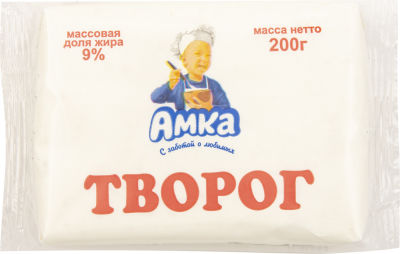 Творог Амка Классический 9% 200г