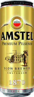 Пиво Amstel Premium Pilsener 4.8% 0.45л