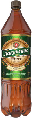 Пиво Лакинское 4.7% 1.5л