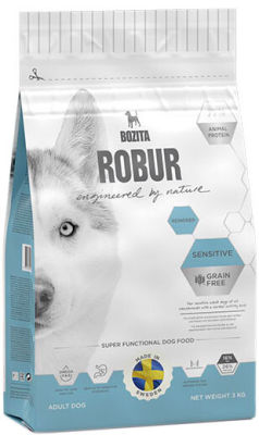 Сухой корм для собак Bozita Robur Sensitive Grain Free с оленем 3кг
