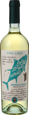Вино Passo Sardo Vermentino di Sardegna белое сухое 12.5% 0.75л