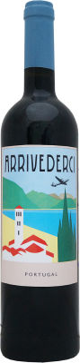 Вино Arrivederci красное полусухое 13% 0.75л
