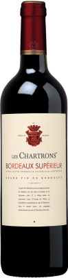 Вино Les Chartrons Bordeaux Superieur красное сухое 12% 0.75л