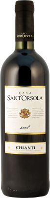 Вино Sant'Orsola Chianti красное сухое 12% 0.75л